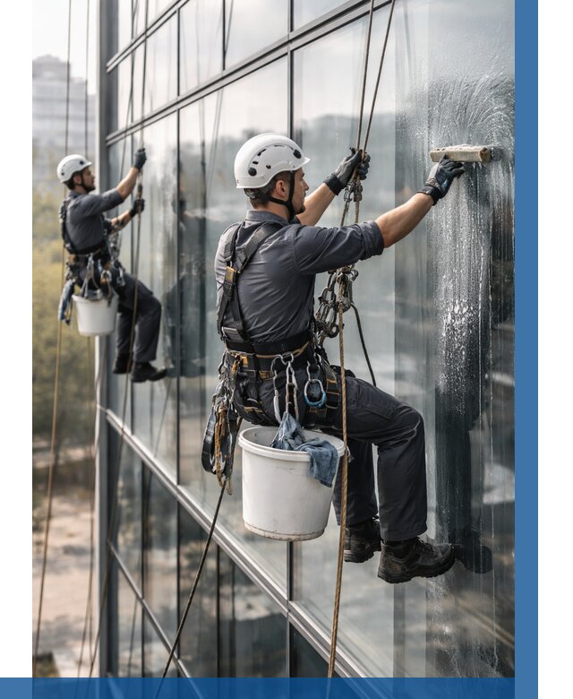 Мойка сплошного остекления в Новочеркасске, заказать от 307 р.| ВЫСОТНИК-Нвч