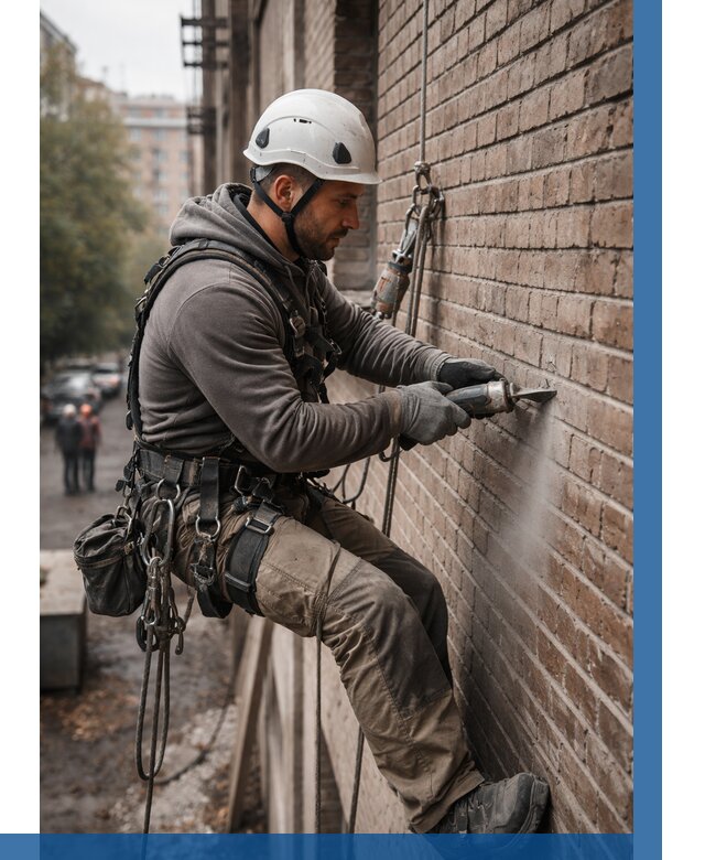 Расшивка кирпичных швов в Новочеркасске от 614 р. | ВЫСОТНИК-Нвч