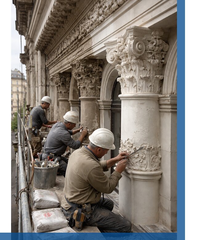 Реставрация фасадной лепнины в Новочеркасске от 2559 р. | ВЫСОТНИК-Нвч