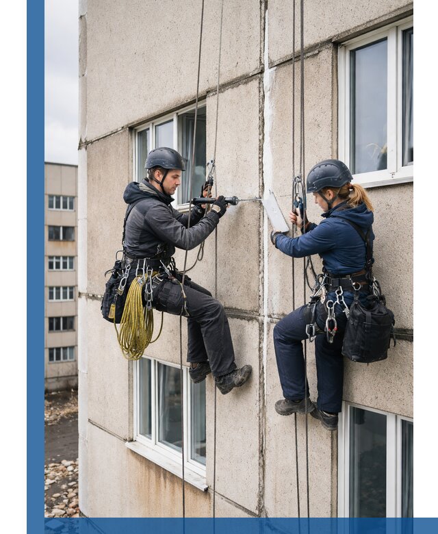 Герметизация межпанельных швов тёплым швом в Новочеркасске