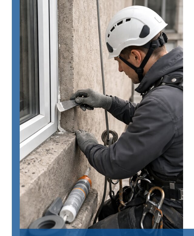 Герметизация монтажных швов окон в Новочеркасске с гарантией качества