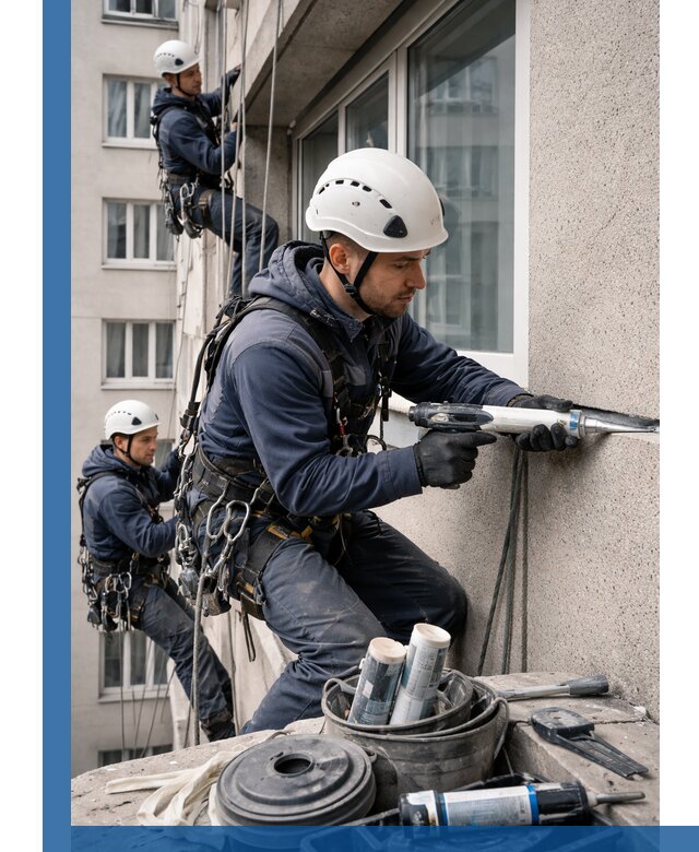 Герметизация швов лоджии в Новочеркасске профессионально и надежно