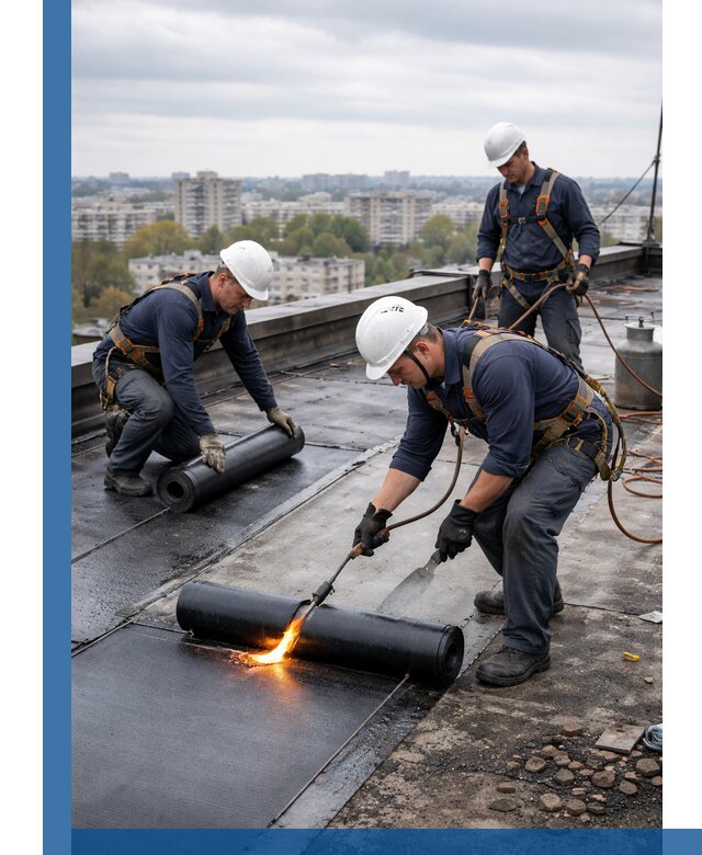 Ремонт наплавляемой кровли в Новочеркасске качественно и надежно