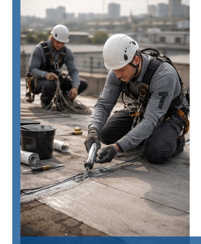 Аварийное и капитальное устранение протечек кровли в Новочеркасске