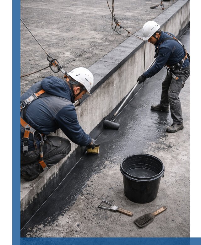 Гидроизоляция кровли жидкой резиной профессионально в Новочеркасске