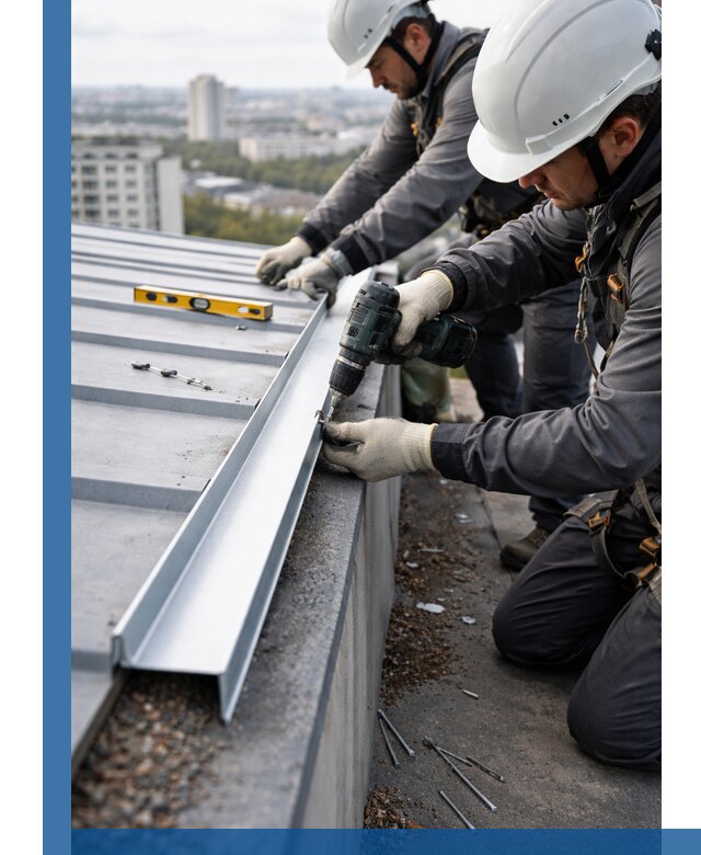 Монтаж капельника на кровле в Новочеркасске с гарантией качества