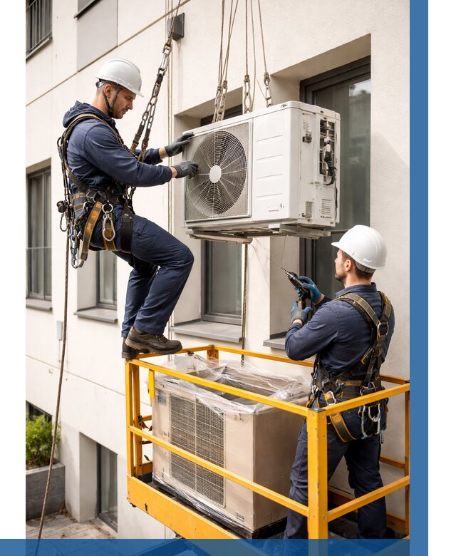 Демонтаж внешнего блока кондиционера в Новочеркасске от 3582 р. | ВЫСОТНИК-Нвч