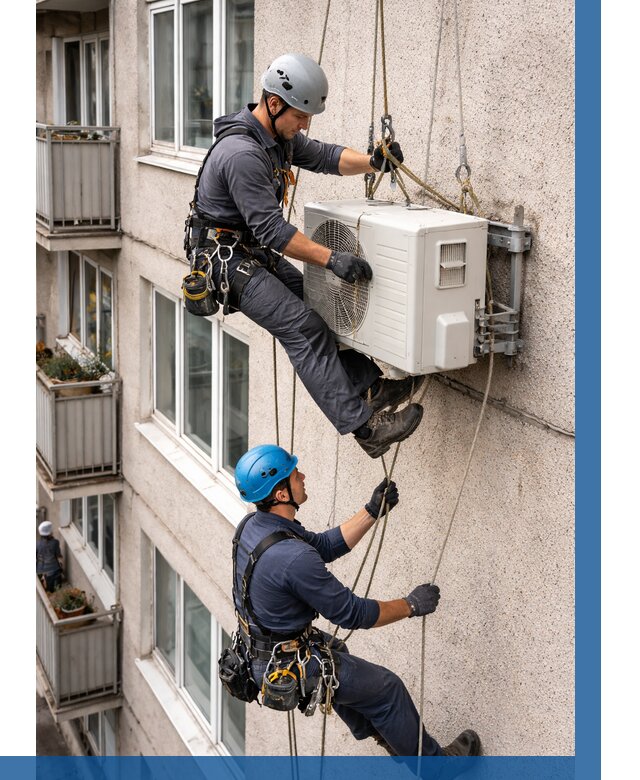 Перенос внешнего блока кондиционера в Новочеркасске от 9211 р.| ВЫСОТНИК-Нвч