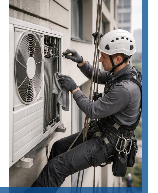 Обслуживание внешнего блока кондиционера в Новочеркасске от 2763 р.ВЫСОТНИК-Нвч