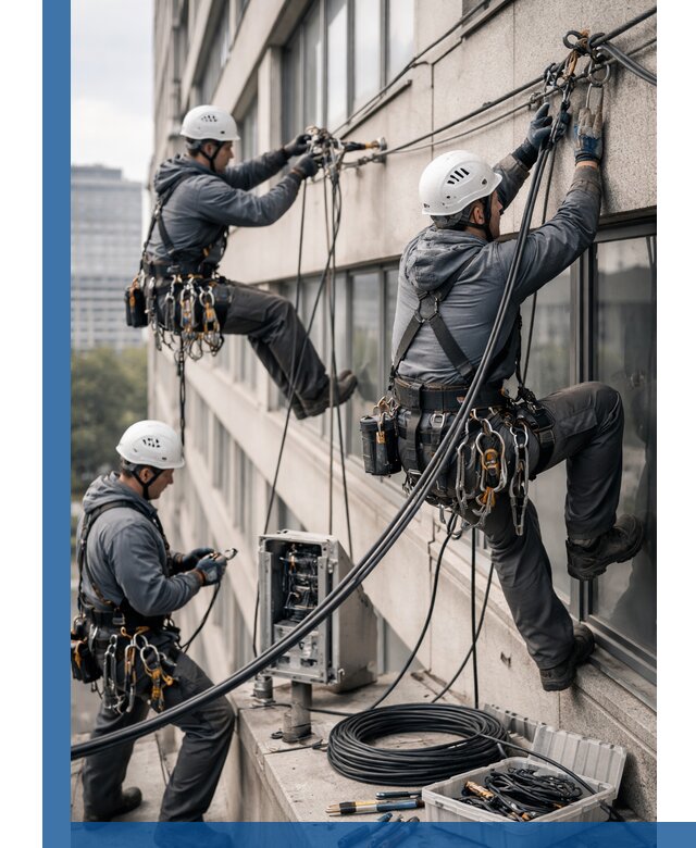 Прокладка оптоволоконного кабеля в Новочеркасске под ключ с тестированием