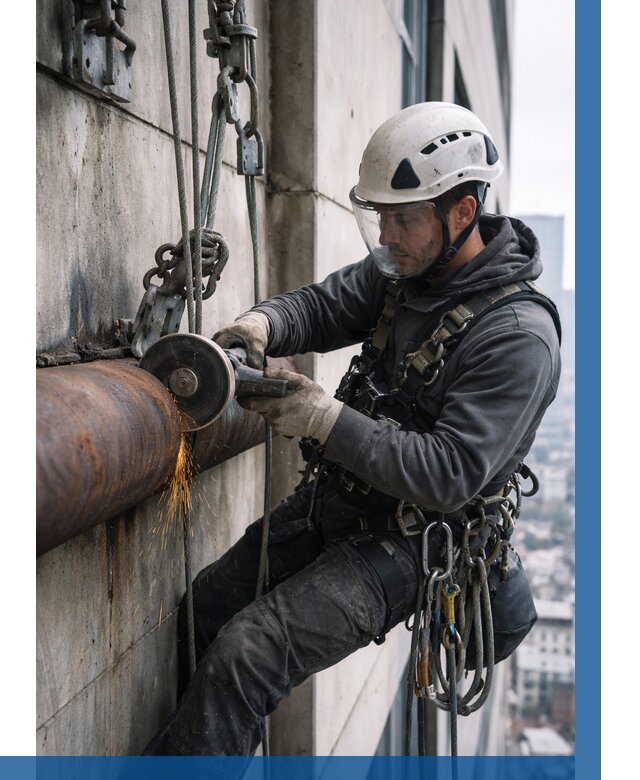 Резка металла на высоте в Новочеркасске по цене от 4605 р. | ВЫСОТНИК-Нвч