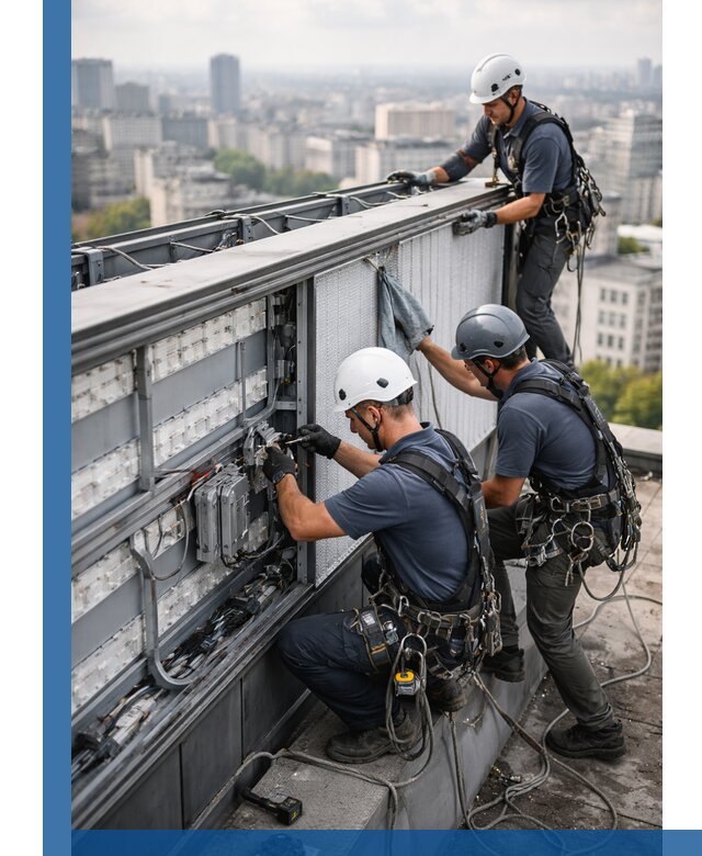 Профессиональное обслуживание крышной рекламы в Новочеркасске под ключ