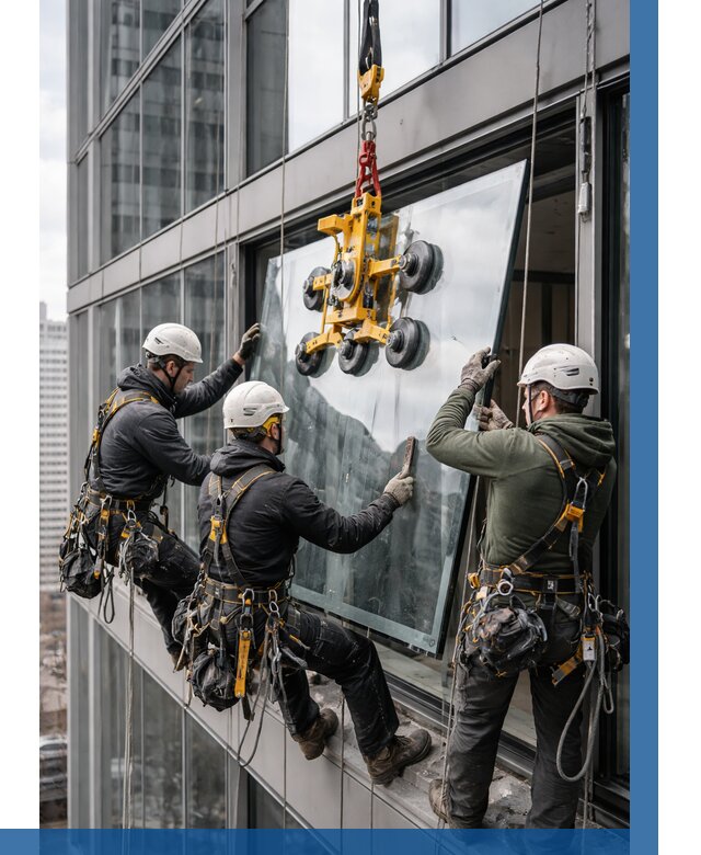 Фасадное остекление зданий под ключ в Новочеркасске от 10234 р. | ВЫСОТНИК-Нвч