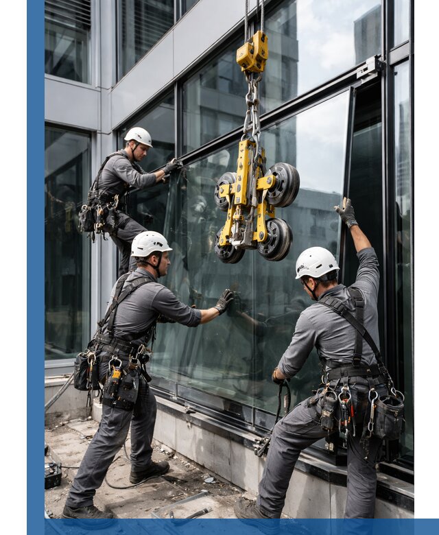 Структурное остекление фасадов в Новочеркасске монтаж и обслуживание