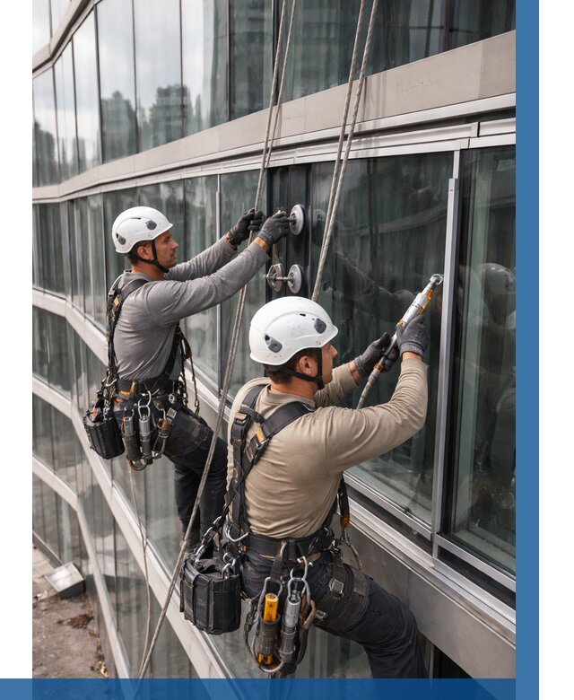 Радиусное остекление фасада в Новочеркасске от 12281 р. | ВЫСОТНИК-Нвч