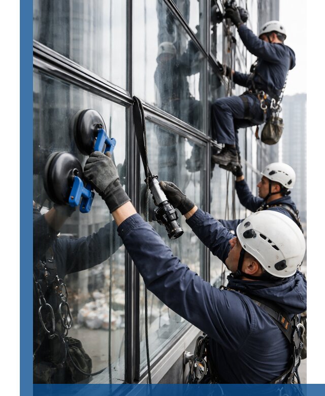 Радиусное остекление фасадов под ключ в Новочеркасске с гарантиями