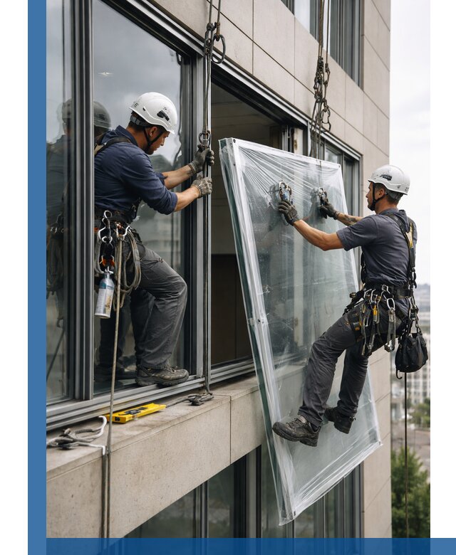 Профессиональная замена стекла в витраже в Новочеркасске с гарантией