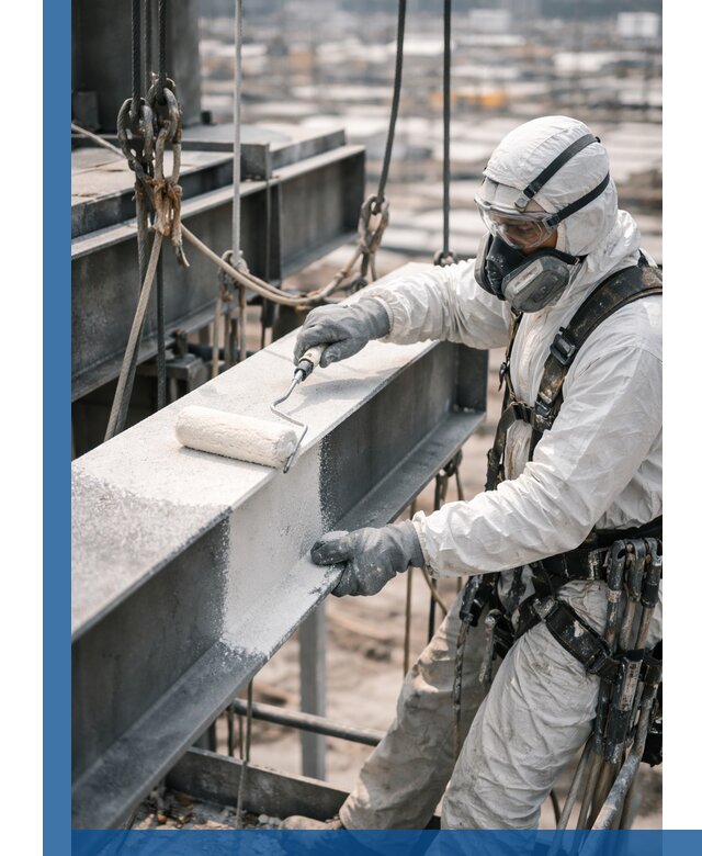 Профессиональная огнезащитная обработка металлоконструкций в Новочеркасске