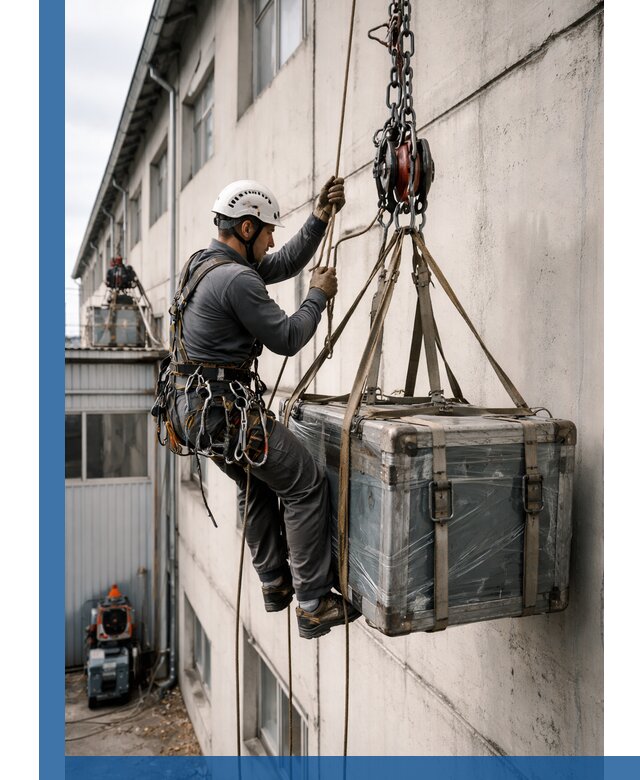 Подъем грузов на высоту в Новочеркасске для промышленных объектов