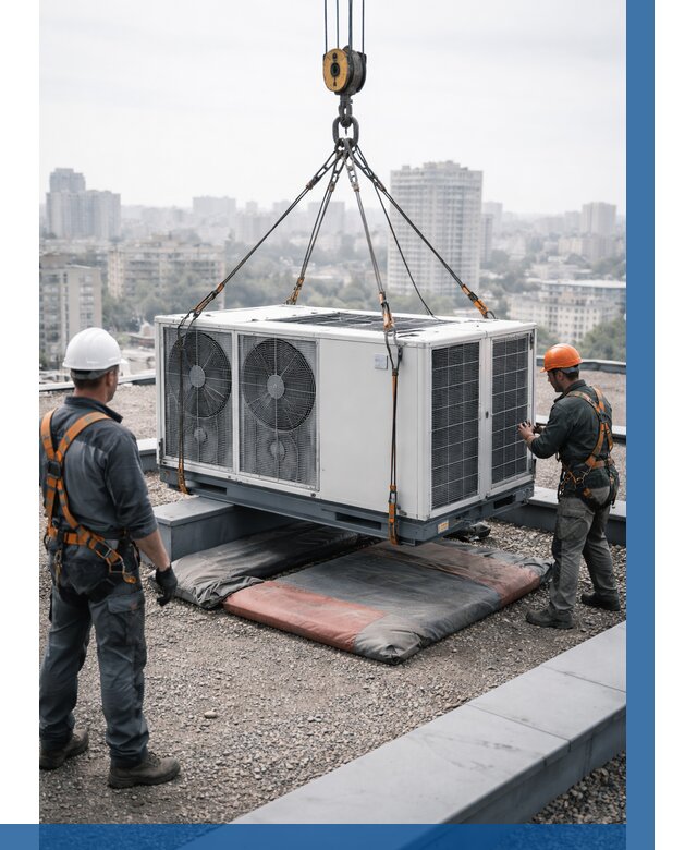 Подъем груза на крышу в Новочеркасске от 5117 р. | ВЫСОТНИК-Нвч заказать