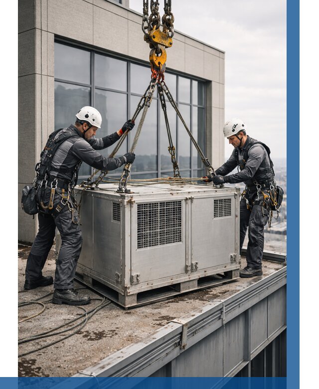 Такелажные работы на высоте в Новочеркасске от 8187 р. | ВЫСОТНИК-Нвч