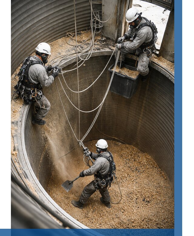 Чистка зерновых бункеров в Новочеркасске от 12281 р. | ВЫСОТНИК-Нвч