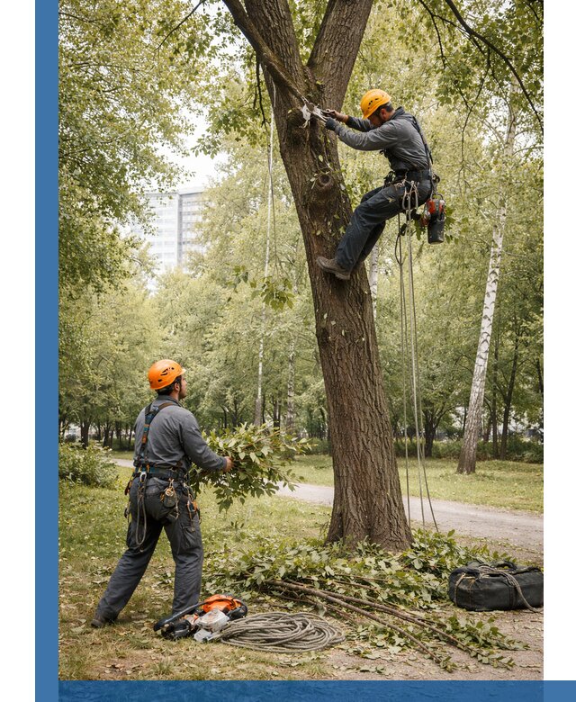Санитарная обрезка деревьев в Новочеркасске, профессионально и безопасно