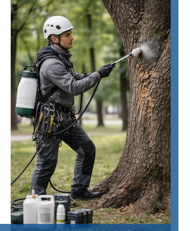 Обработка деревьев от вредителей в Новочеркасске от 4605 р. | ВЫСОТНИК-Нвч