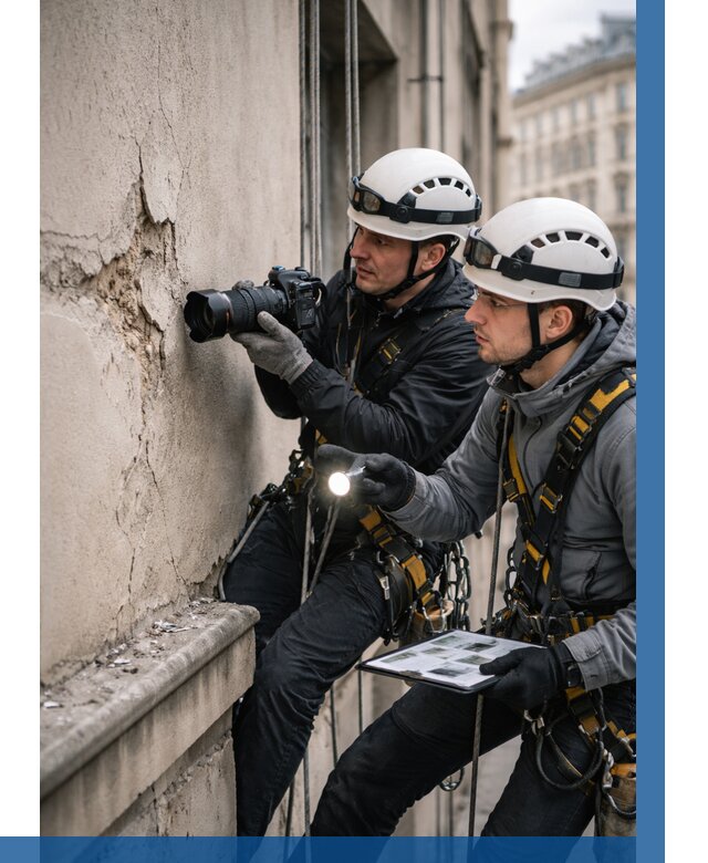 Фотофиксация дефектов фасада в Новочеркасске от 4605 р. | ВЫСОТНИК-Нвч