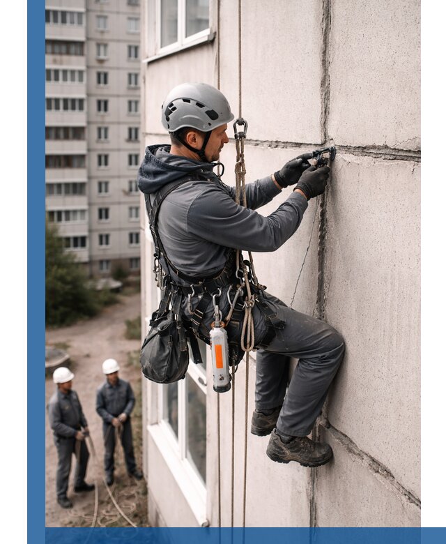 Обследование межпанельных швов и герметизация в Новочеркасске