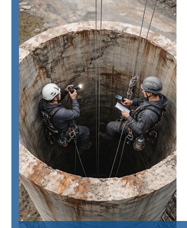 Обследование дымовой трубы: диагностика и оценка состояния в Новочеркасске